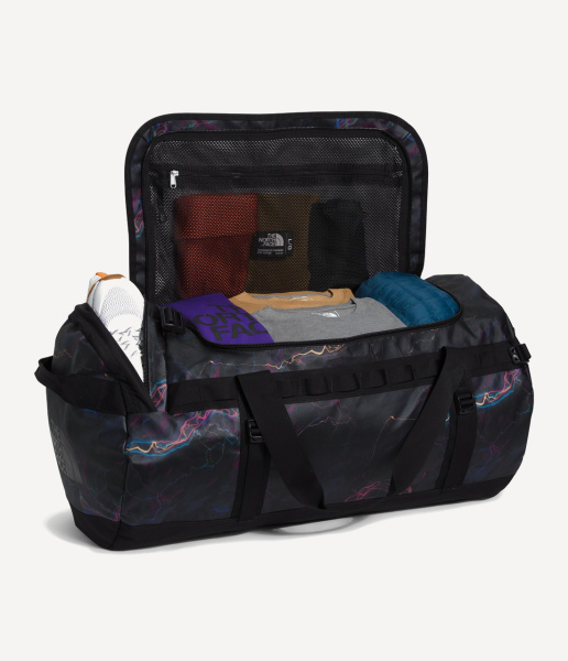 Баул Base Camp Duffel L (TNF Black Trail Glow Print;)